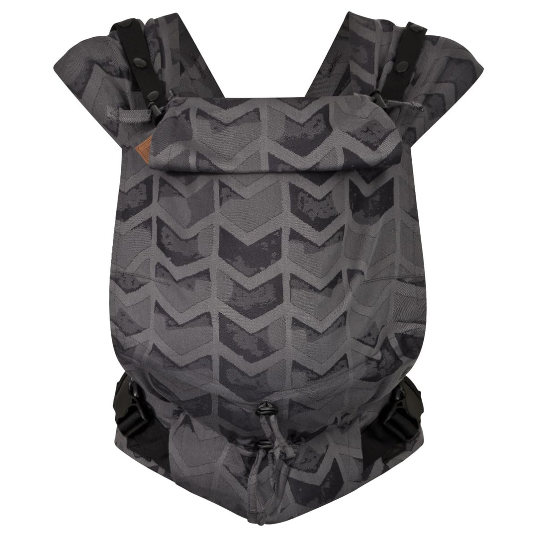 Hoppediz Babytrage Primeo, für Neugeborene ab Geburt, Bauchtrage, Rückentrage, 100% Bio-Baumwolle, A