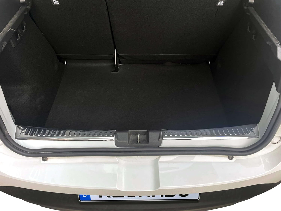 Ladekantenschutz Edelstahl Chrom kompatibel für Dacia Sandero III | DJF | BJ ab 2021> | Premium Qual