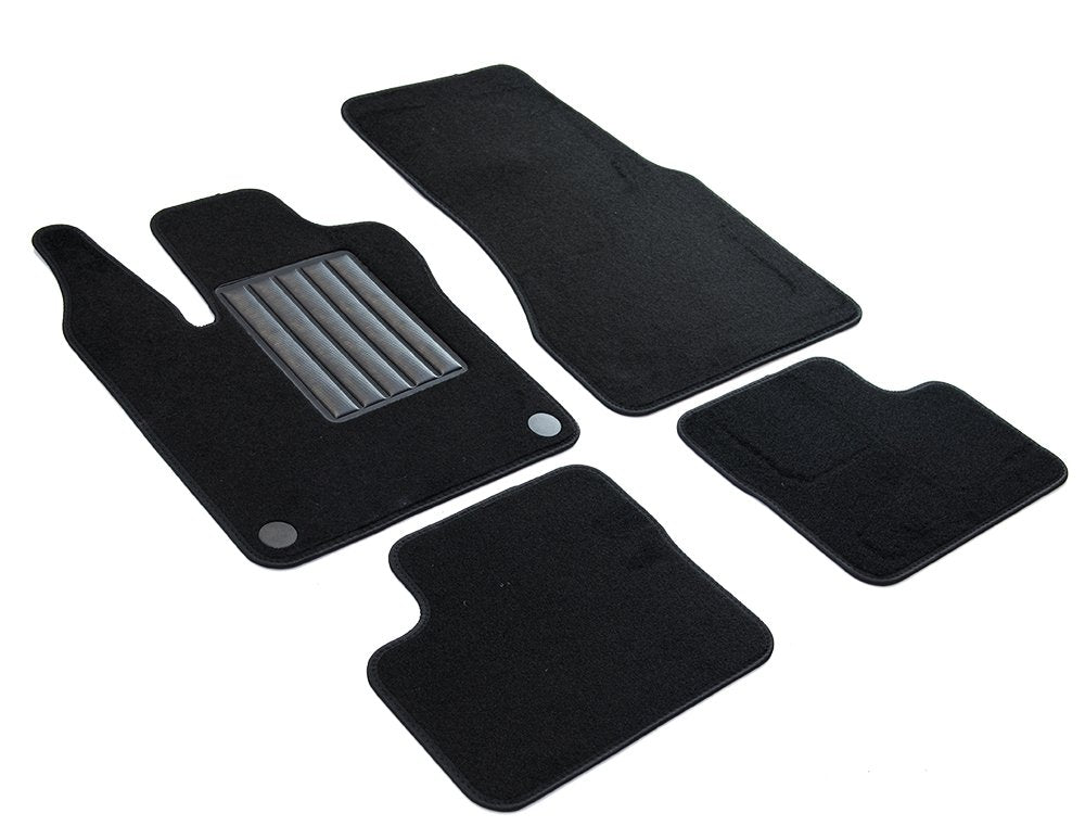 MDM SP-4932 Fussmatten Velours Autoteppich passend für Renault Twingo III / Smart Forfour (auch Elec