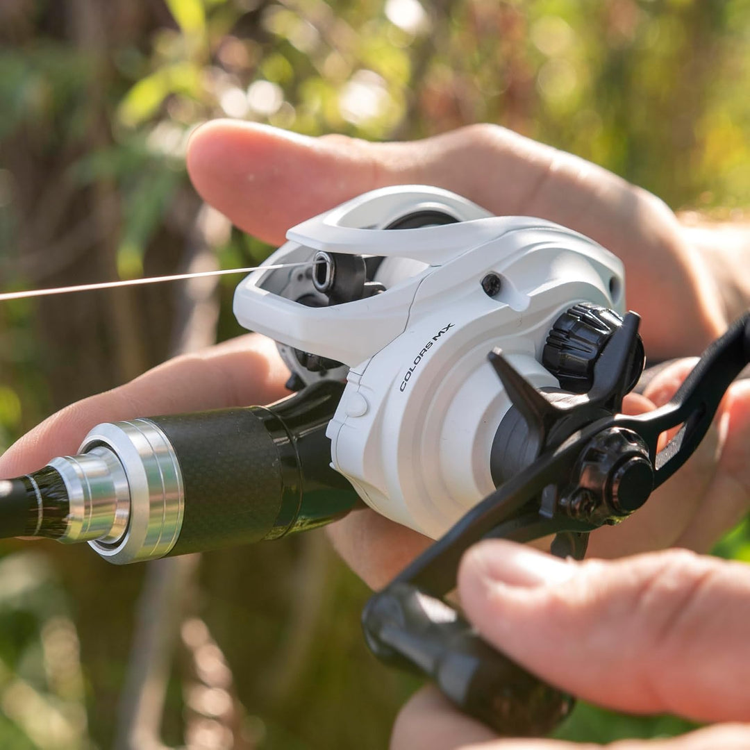 Mitchell Colors MX Castrute and Rolle Combo – Raubfisch Baitcasting Setup – Hecht, Zander, Barsch 19