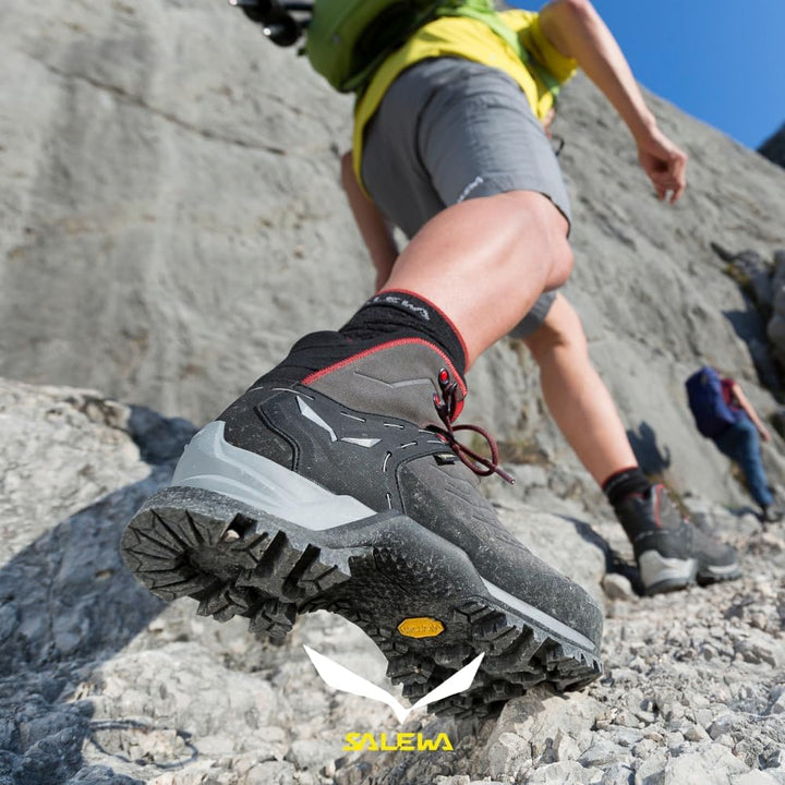 Salewa Herren Ms MTN Trainer Mid GTX Trekking-& Wanderstiefel 39 EU Dark Denim Black, 39 EU Dark Den