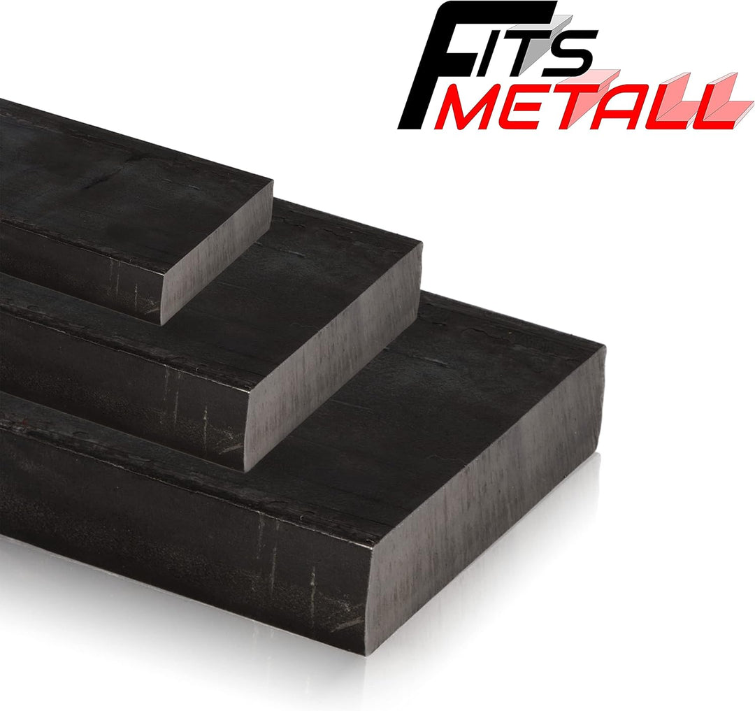 Fits Metall | Stahl Flachmaterial | S355JR | 140x25 mm | Länge: 250 mm +/- 5 mm | St52 gewalzt 140x2