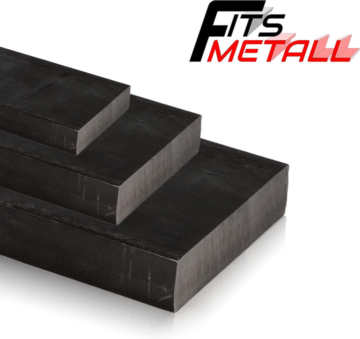 Fits Metall | Stahl Flachmaterial | S355JR | 140x25 mm | Länge: 250 mm +/- 5 mm | St52 gewalzt 140x2
