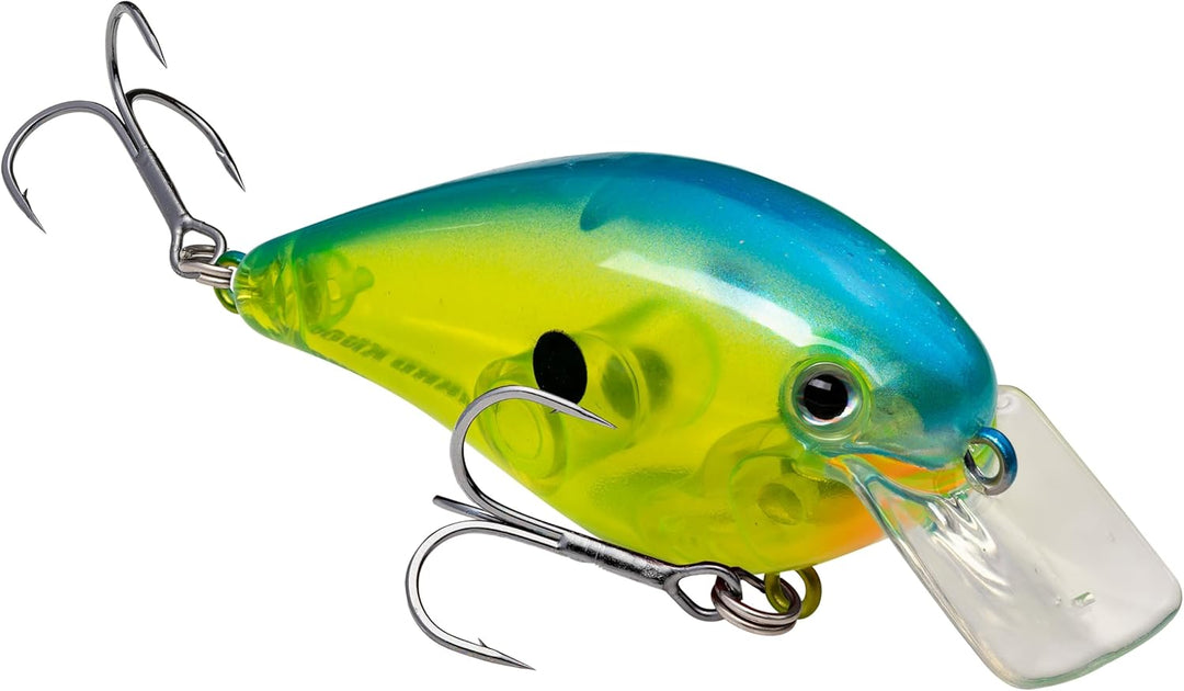 Strike King KVD 1.5 Hard Knock Squarebill Crankbait ChartBlue Crystal, ChartBlue Crystal