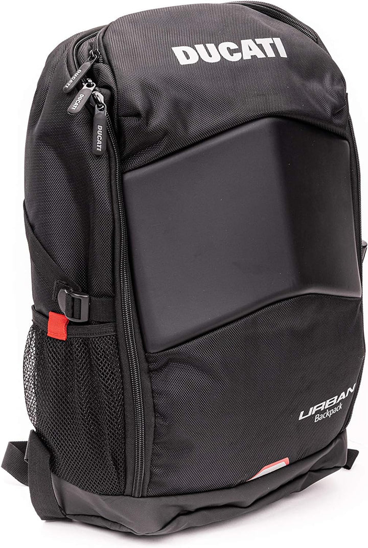 DUCATI, Urban Fahrrad und Scooter, Sportrucksack für Erwachsene, Schwarz, Einheitsgrösse