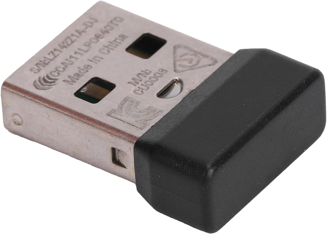 Dpofirs USB-Empfänger für G305 G304, Kabellose Gaming-Maus, USB-Dongle, Maus-Empfänger-Adapter, Ersa