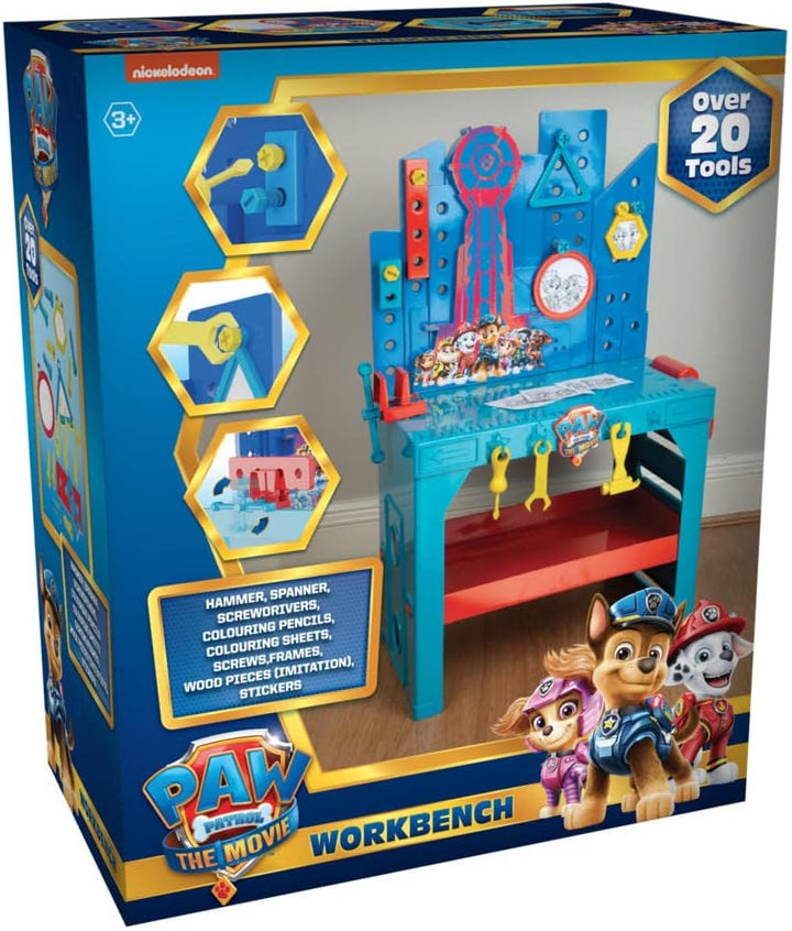 PAW PATROL Werkbank mit über 20 Werkzeugen | Kinder ab 3 Jahren