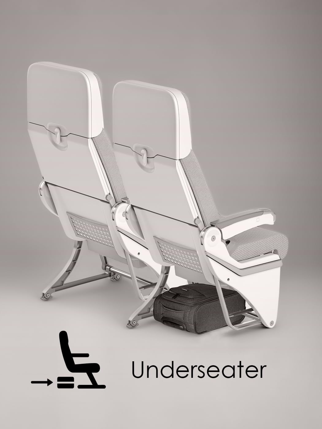 REDOLZ Underseater CABIN XS-Handgepäck-Trolley mit 2 Rollen & Liquid-Bag | 34 x 20 x 43 cm | Weichsc