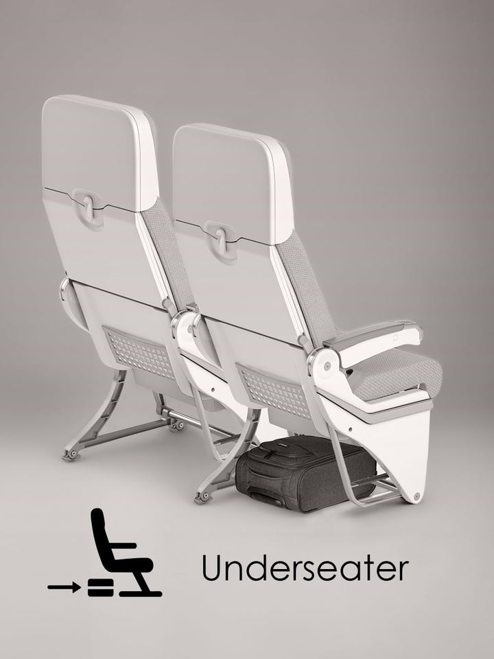 REDOLZ Underseater CABIN XS-Handgepäck-Trolley mit 2 Rollen & Liquid-Bag | 34 x 20 x 43 cm | Weichsc
