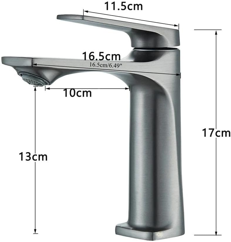 Waschtischarmatur Wasserhahn Bad Waschbecken Badarmatur Einhand Mischbatterie Waschtischarmatur Einh