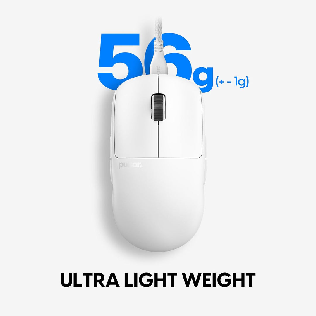 Pulsar Gaming Gears X2A Wired Medium White Medium X2A Wired White, Medium X2A Wired White