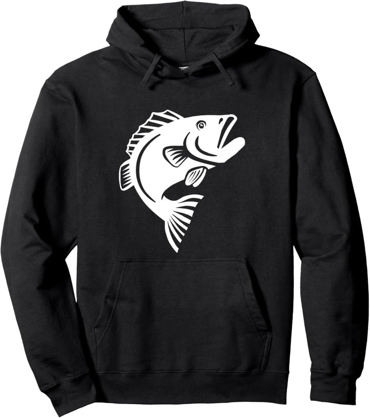 Angeln Fisch Pullover Hoodie