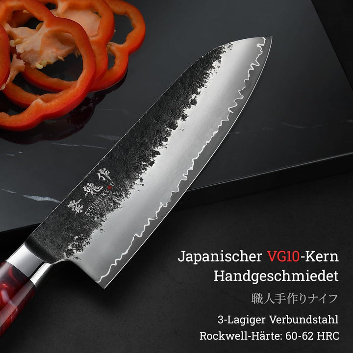 Santoku Kochmesser 17 cm, 17 cm