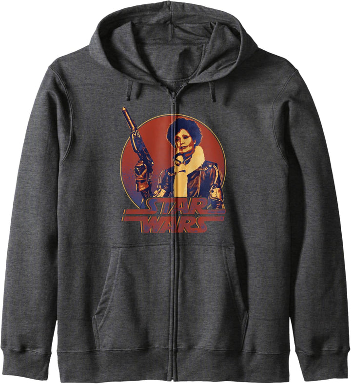 Stars Wars Han Solo Movie Val Retro Circle Kapuzenjacke