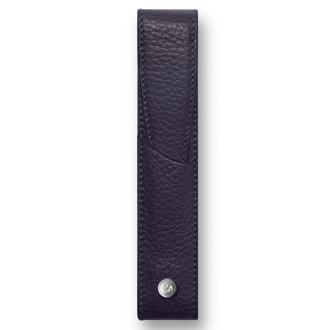 Caran d'Ache LEMAN Federmäppchen, 15 cm, Dunkelblau, Dunkelblau