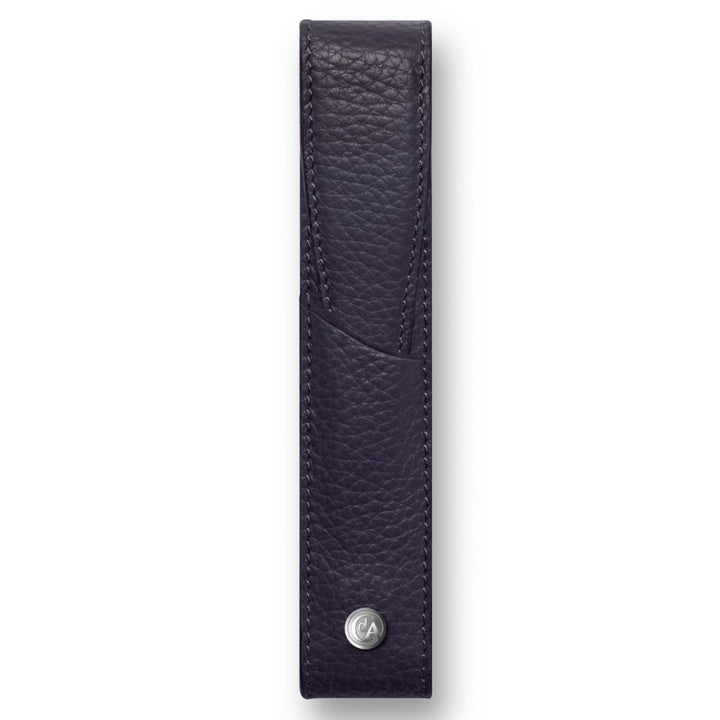 Caran d'Ache LEMAN Federmäppchen, 15 cm, Dunkelblau, Dunkelblau
