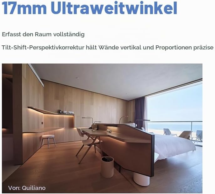 TTARTISAN 17mm F4 ASPH Vollformat Tilt-Shift Objektiv für Nikon Z