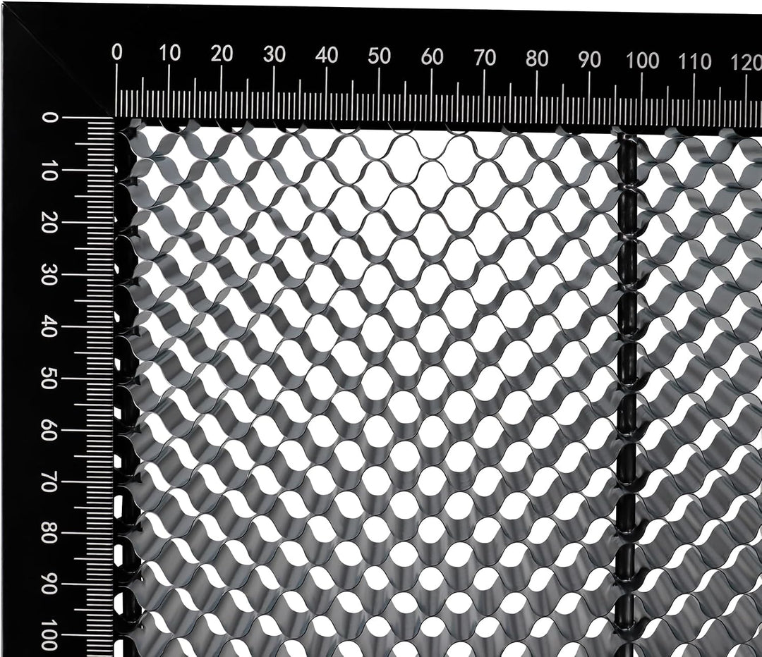 Laser Wabentisch 450x850mm mit Aluminiumplatte, Wärmeableitung &amp; Untergrundschutz, Mit X/Y Präzision