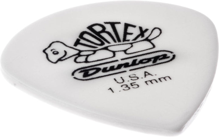 Médiators Jim Dunlop 1,35mm Tortex White Jazz III 1,35mm sachet de 72 Sachet de 72 1,35mm, Sachet de