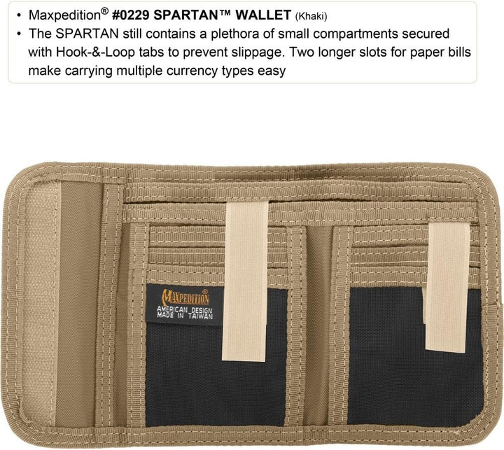 Maxpedition Spartan Wallet Khaki