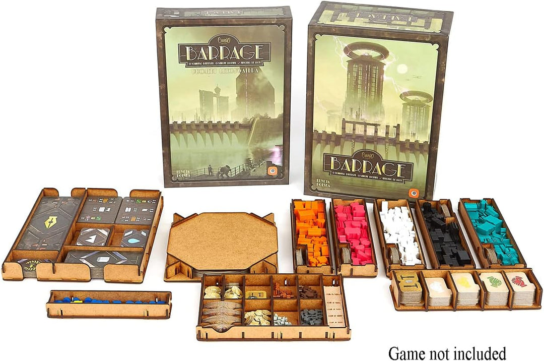 Docsmagic.de Organizer Insert for Barrage Box - Einsatz, Barrage