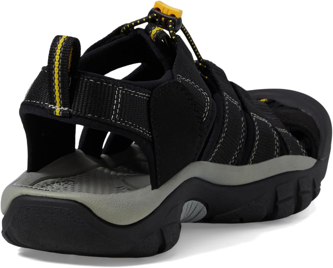 Keen Herren Newport H2 Sandale 40 EU Schwarz, 40 EU Schwarz