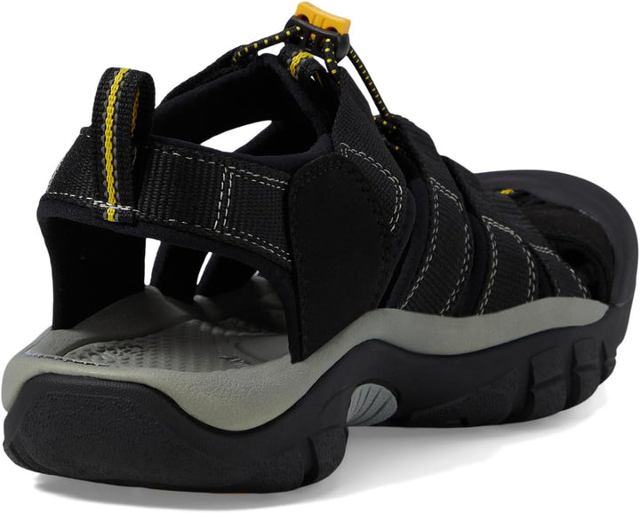 Keen Herren Newport H2 Sandale 40 EU Schwarz, 40 EU Schwarz
