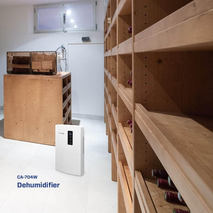 Clean Air Optima CA-703 dehumidifier 2 L 35 dB 60 W White