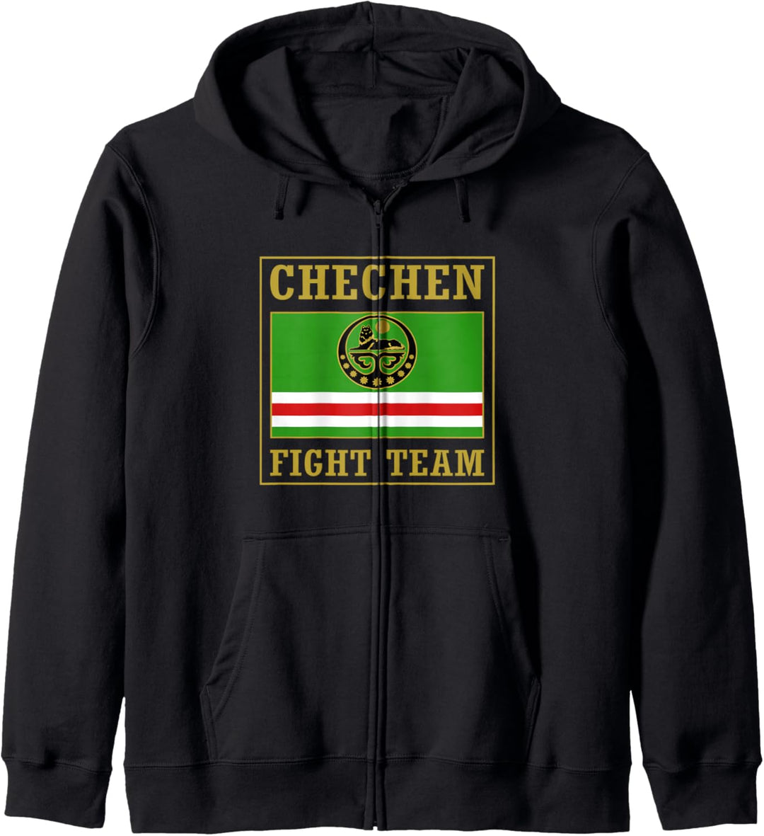Chechen Fight Team Chechnya Wrestling Kapuzenjacke