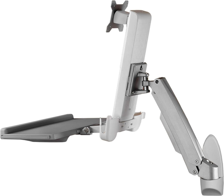 ICY BOX IB-MS600-W Wandhalterung fuer einen Monitor bis zu 24 zoll (61 cm) Bildschirmdiagonale mit T