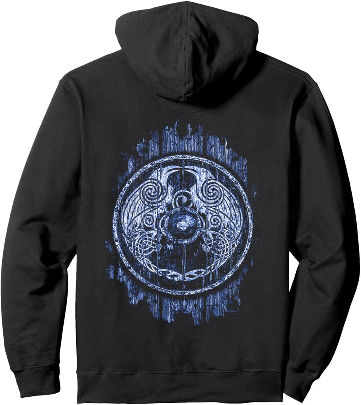 Wikinger Odins Raben Hugin Munin Nordische Mythologie Pullover Hoodie