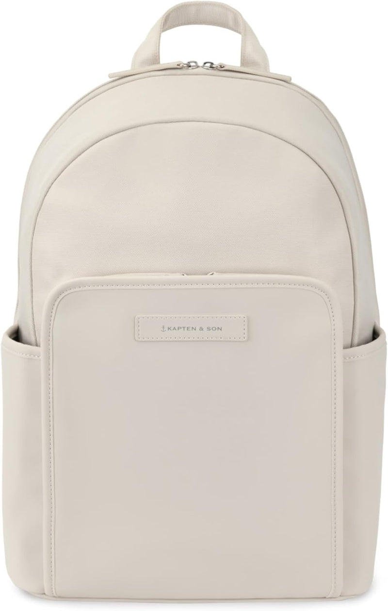 Kapten & Son Rucksack Aalborg in All Black oder Muted Clay | Unisex | Stylischer & Praktischer 12L R