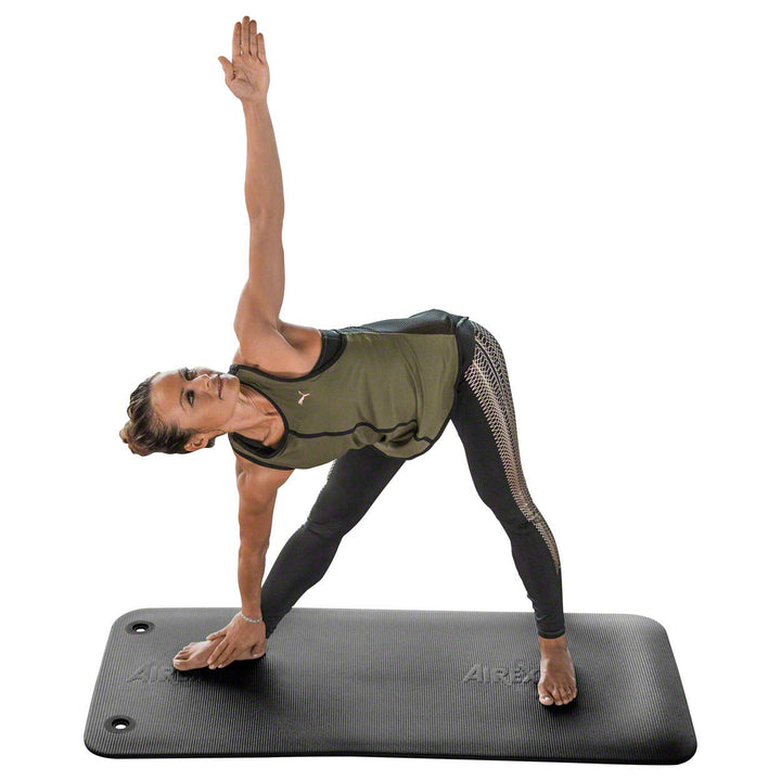 AIREX Gymnastikmatte Fitline 100 inkl. Ösen,LxBxH 100x50x1 cm, schiefer
