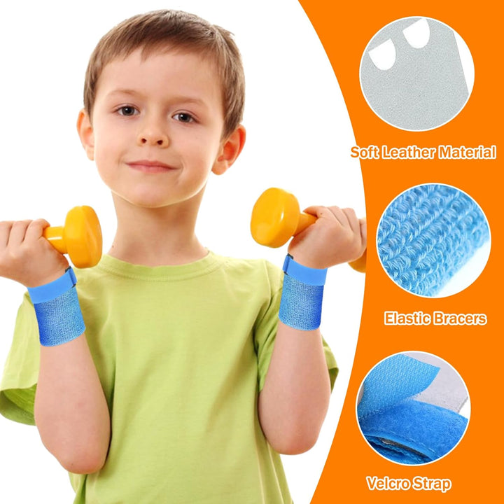 2 Sets Griffpads Kinder Reckriemchen Turnen Mädchen Reck Handschuhe Turnen Kinder, Pull Up Grips für