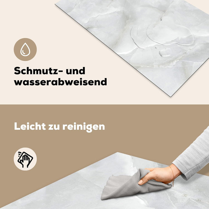 Herdabdeckplatte Einteilig Induktionsmatte Küche Abdeckung Ceranfeld Herd Abdeckplatte Deko Vinyl Ma
