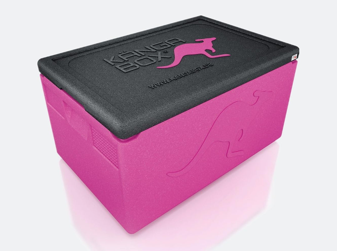 KÄNGABOX® Professional Thermobox & Kühlbox GN 1/1 48L Standardgriff – Patentierte Glatte Innenfläche