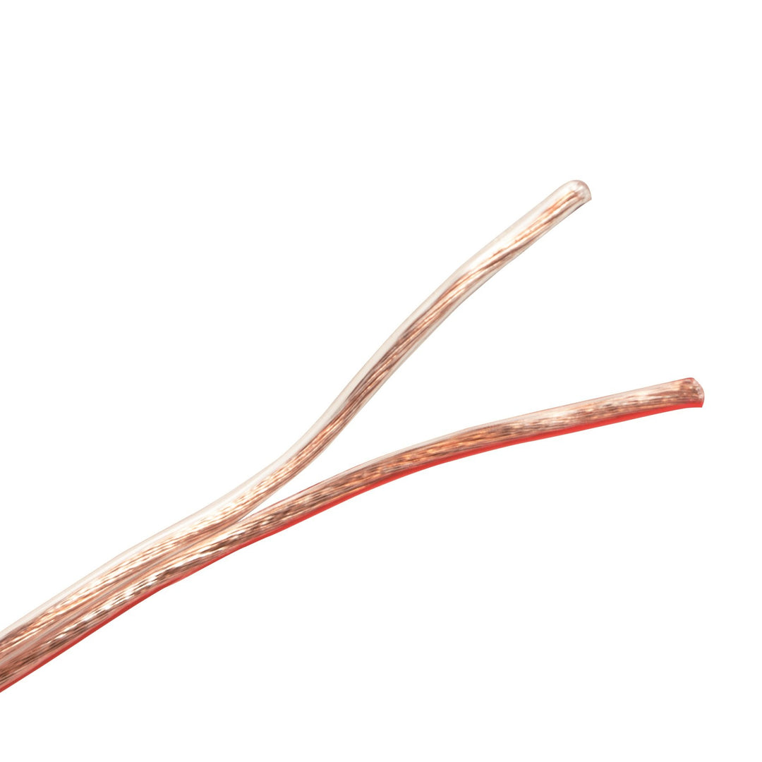LogiLink CA1086 Lautsprecher Boxenkabel für Ihre HiFi Anlage, "2x 2,50 mm" Querschnitt, 100m klar 10