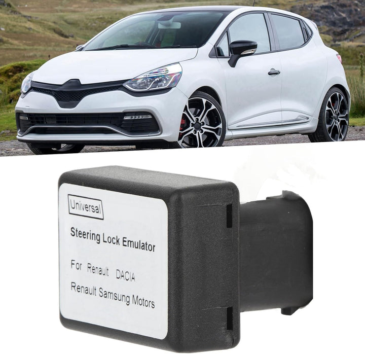 CHICIRIS 1Pc Durable ABS Steering Lock Emulator Black ESL Zubehör Ersatz für Samsung Ersatz für Mega