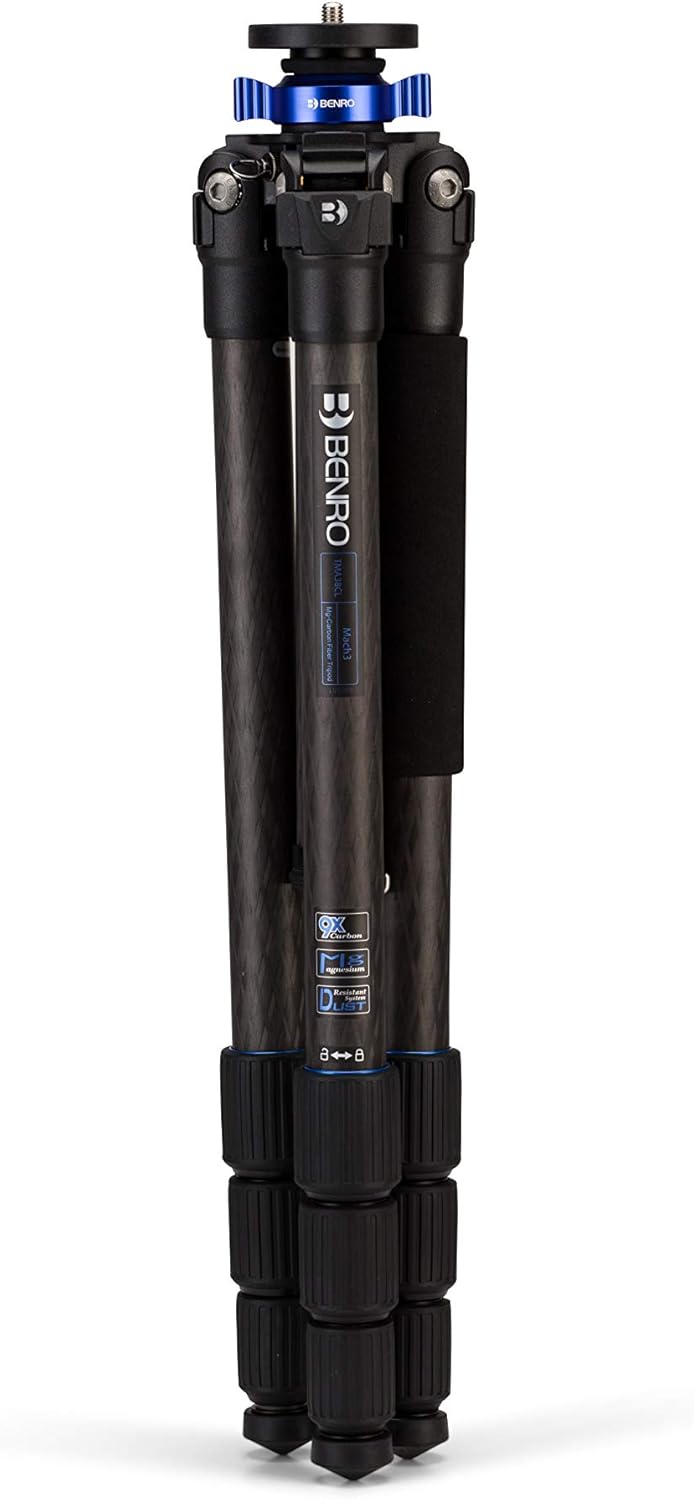 Benro Mach3 Tripod S3 Carb 4 Sect Long Carbon fiber tripod 3 Series/ 4 Section Long, Carbon fiber tr