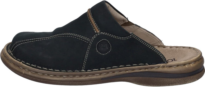 Josef Seibel Klaus Herren Clogs 39 EU Jeans Kombi, 39 EU Jeans Kombi