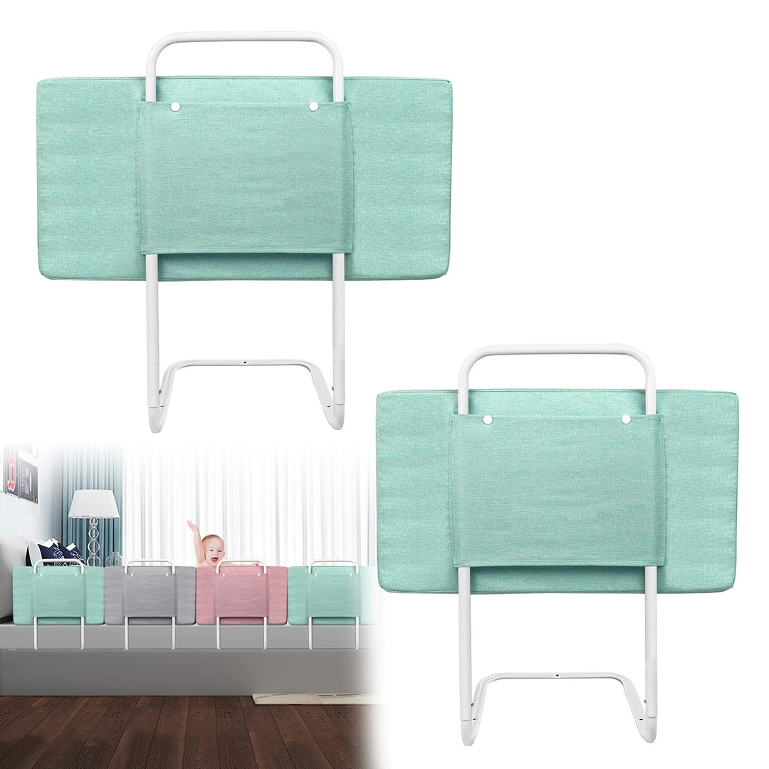 Aufun Ausfallschutz Kinderbett Bettgitter, 5-Loch höhenverstellbar, Fallschutz, Baby-Sicherheitsgitt