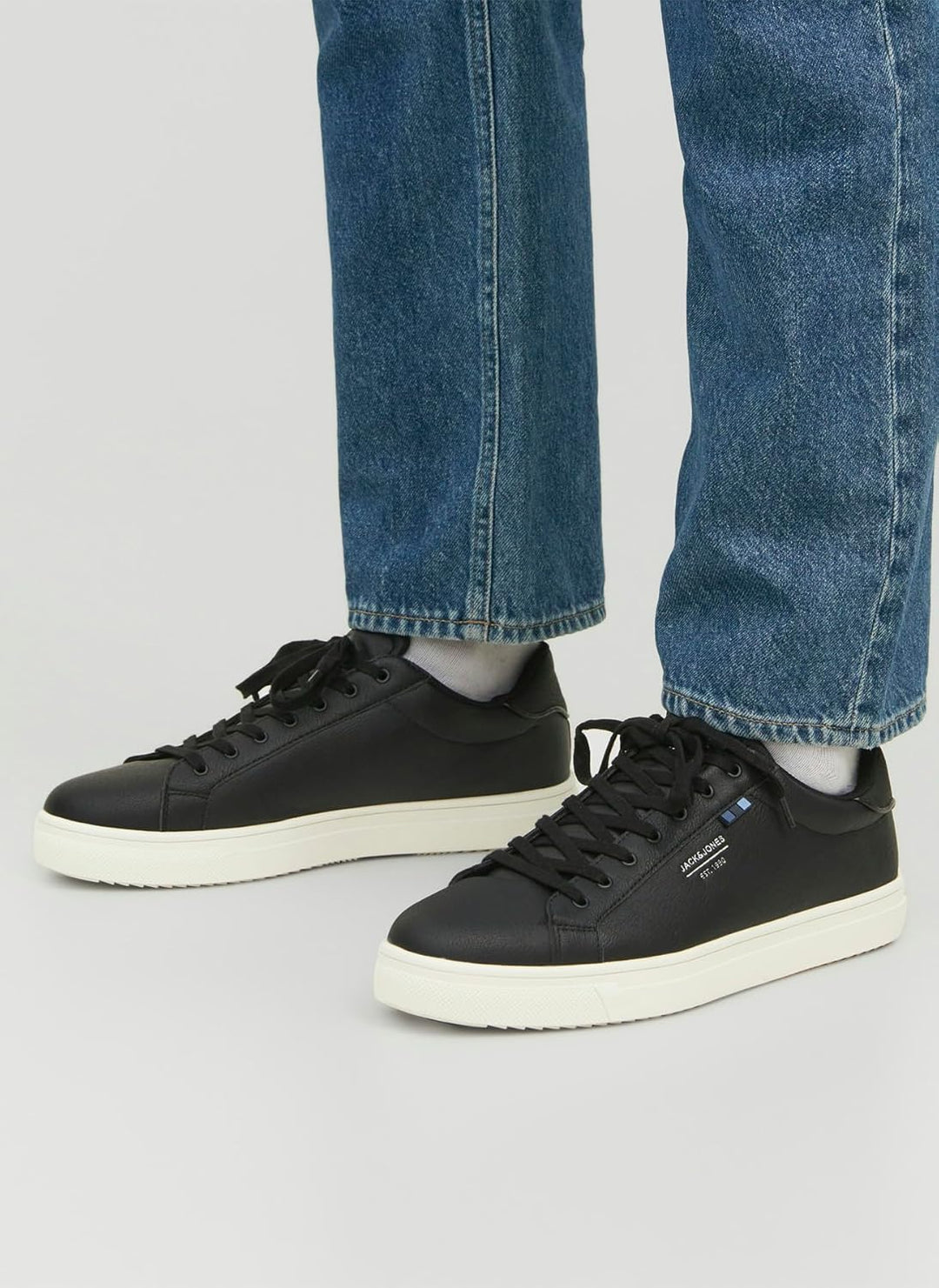 JACK & JONES Herren Jfwbale Pu Noos Sneaker, Anthrazit