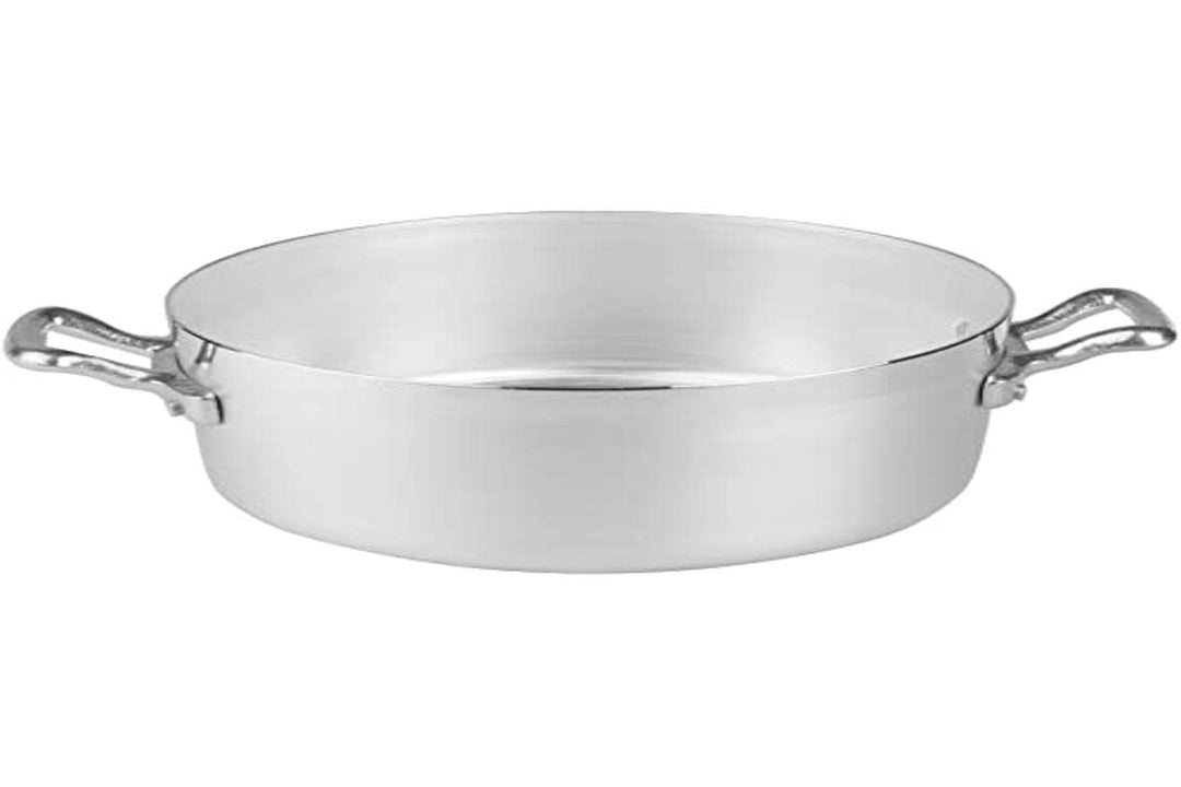 Pentole Agnelli Kasserolle niedrig mit Griffen 40 cm, 40 cm