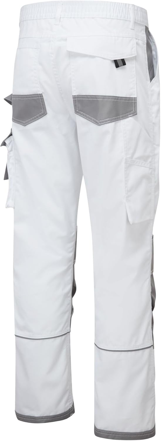 Painters Pro Trousers - Color: White - Talla: Small, S