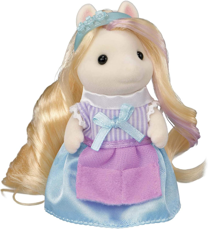 Sylvanian Families 5644 Pony Friseur Spielset mit Figur - Puppenhaus Spielset Modern, Modern