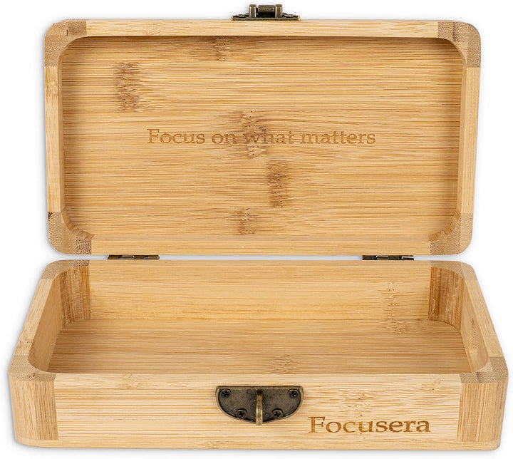 Focusera-Box mit Zeitschloss gegen Ablenkung durch Smartphone: Kontrolle über Handysucht und weniger