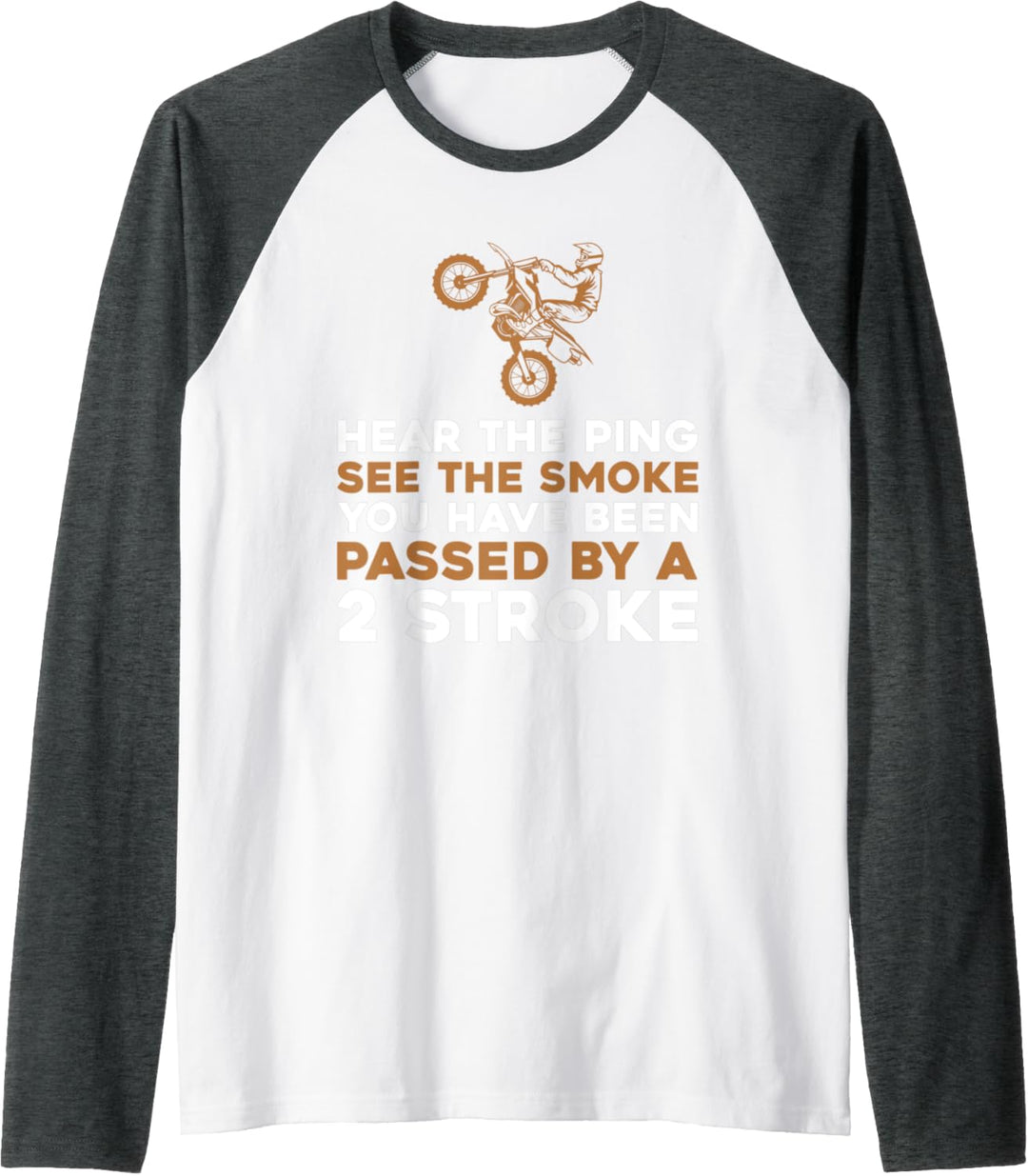 Dirt Bike Supercross Biker - MX Motocross Raglan