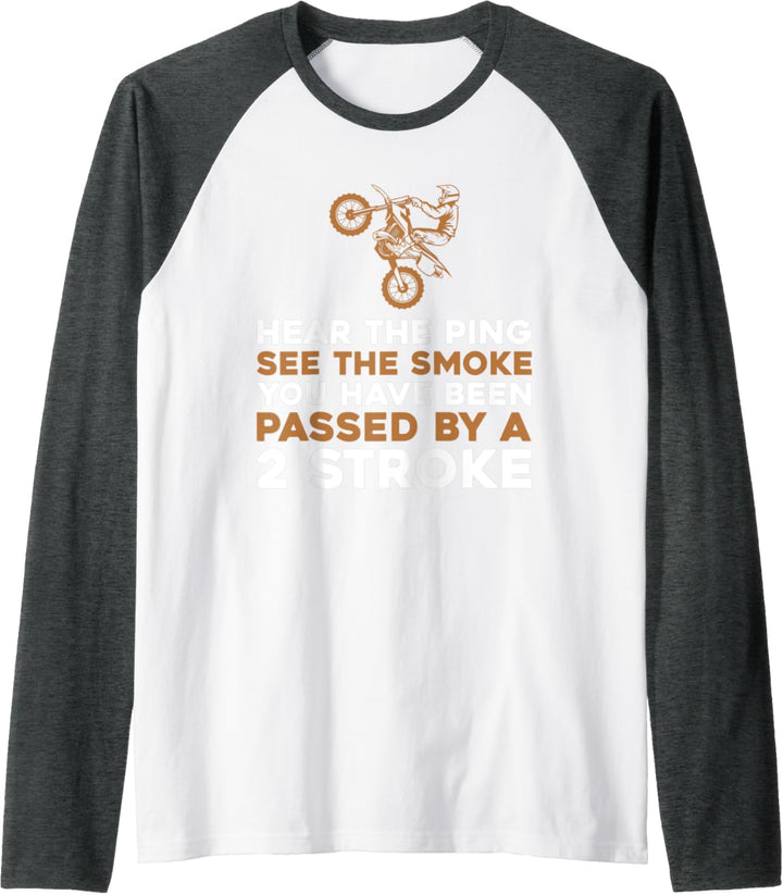Dirt Bike Supercross Biker - MX Motocross Raglan