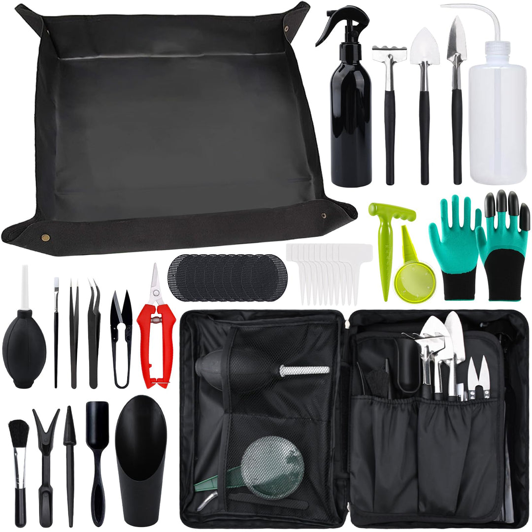 JOYBOY Gartenwerkzeug Set,Gartengeräte Set,Garten Hand Werkzeuge,Mini Gartenwerkzeug,Mini Pflanzen W