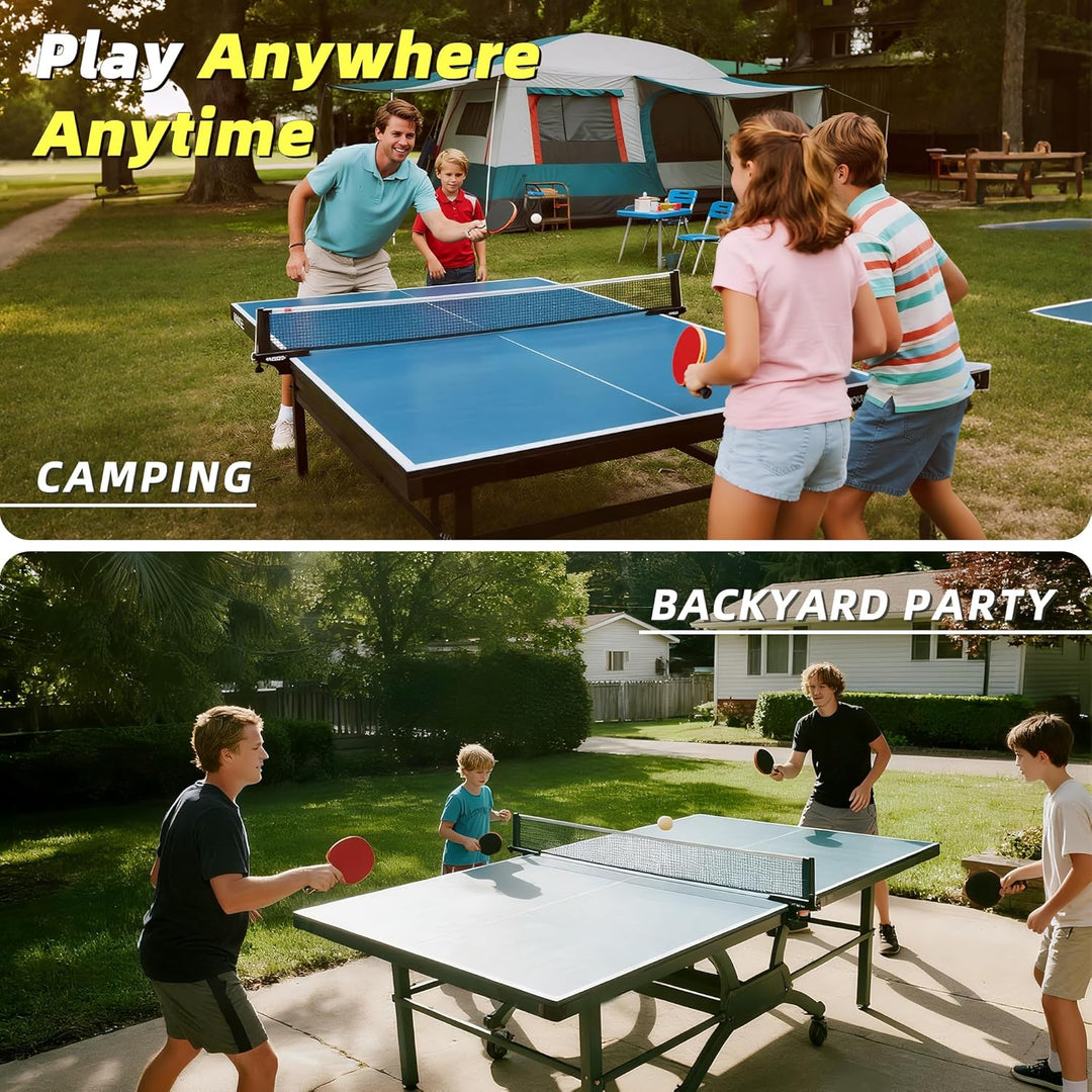Tischtennisschläger Set, Profi Tischtennis-Schläger mit Tischtennisbälle Tischtennis Schläger Set mi